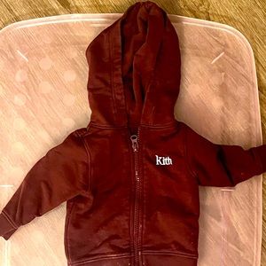 Burgundy Kith Hoodie